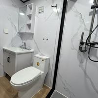 Maison préfabriquée modulaire extensible sur mesure de 20 pieds/40 pieds avec décoration intérieure complète, maison conteneur pour usage hôtelier, structure en acier