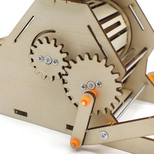 Kit educativo STEM, modelo de trilladora de granos de madera, proyecto científico DIY para estudiantes, enseñanza en el aula - Product Image 2
