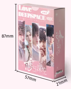 กล่องของขวัญการ์ดโลโม่ 55 ชิ้น การ์ดภาพอนิเมะ ชุดเล่นการ์ดภาพ ความรักและ<span class=keywords><strong>อวกาศ</strong></span> คาเลบ ซาเวียร์ ซิลัส ราฟาเอล ที่คั่นหนังสือ งานฝีมือ<span class=keywords><strong>กระดาษ</strong></span> - Product Image 1