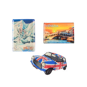 OEM/ODM Custom Logo Medium PVC Epoxy Resin Soft Rectangle Fridge <strong>Magnet</strong>-New Style Custom London Souvenir - Product Image 3