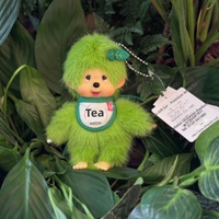 Porte-clés en peluche Matcha Fleur de Cerisier pour sac, directement de l'usine de Yiwu, livraison en stock sous 48 heures