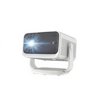 Projecteur de cinéma maison portable Lonnst Google TV LED à mise au point automatique LCD P20 GTV Android 13, prise en charge 4K, WiFi 6, stéréo HIFI