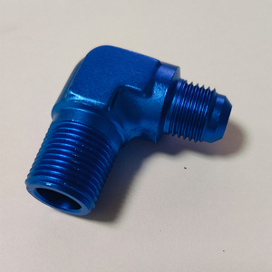 Nhôm ống dầu kết nối một phụ kiện 90 độ AN10-3/8 AN4-1/8 AN6-1/2 AN8-3/4 AN10-3/8 AN12-1/4 NPT dầu mát Adapter - Product Image 6