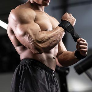 Sangles de poignet pour la musculation, néoprène personnalisé, réglable et respirant pour la salle de sport, la remise en forme, l'entraînement à domicile avec logo OEM - Product Image 2