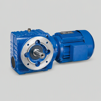 Réducteur de vitesse compact à arbre plein et à engrenage hélicoïdal GOLDGUN 1.1KW S77, série M1-M6, pour déchargeur de mortier et béton