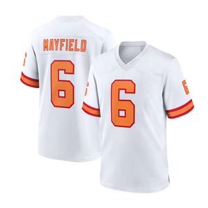 Maglia Personalizzata di Football Americano Tampa Bay, Mayfield 6 Evans 13 Irving 7, Cucita e Traspirante, Uniforme da Gioco per Uomo - Product Image 2