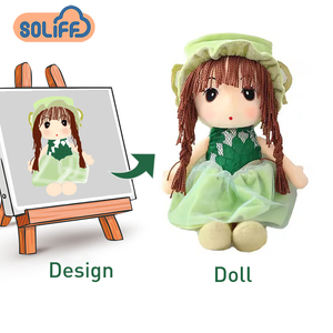 Đồ chơi nhồi bông giá rẻ, số lượng đặt hàng tối thiểu thấp, đồ chơi nhồi bông hoạt hình anime tùy chỉnh, quà tặng lễ hội - Product Image 4