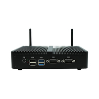 Mini PC Intel Celeron J4125 Nuevo con WiFi Integrado y Antena Dual, SATA3.0 HDD y MSATA3.0 SSD Intel Celeron J4125