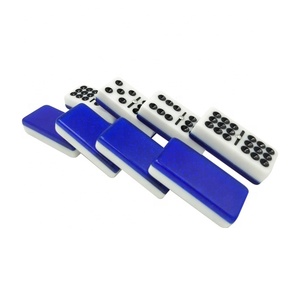 Chất lượng cao Acrylic Jumbo Kích thước <span class=keywords><strong>Domino</strong></span> đôi-6 <span class=keywords><strong>Domino</strong></span> 28 cái trò chơi thiết lập cho bạn bè bán buôn - Product Image 6