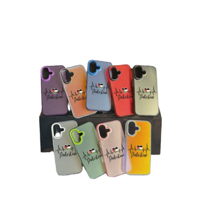 Trendy Designer Palestinian Flag Phone Case Shell for iPhone 7 8 Xs Xr 11 12 13 14 15 16 Pro Max PC Mobile Phone Holster