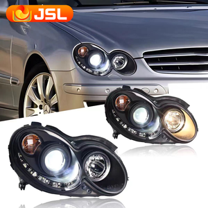 Pour mercedes-benz <span class=keywords><strong>CLK</strong></span> <span class=keywords><strong>W209</strong></span> 200 230 280 320 <span class=keywords><strong>350</strong></span> lentille LED jour marche lumière phare DRL diode électroluminescente Projection avant lampe - Product Image 2