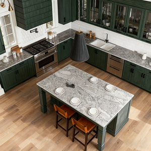 خزائن مطبخ خشبية فاخرة مقاومة للماء من جودي، أثاث منزلي عالي الجودة، مطابخ عصرية - Product Image 6