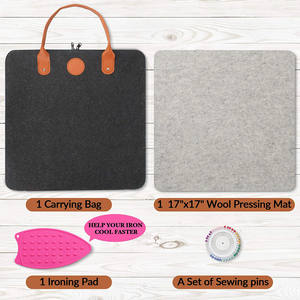 Tapete <span class=keywords><strong>de</strong></span> Planchado Zhengpu ZP-001 100% Lana - Gris, 0.5 Pulgadas <span class=keywords><strong>de</strong></span> Grosor para <span class=keywords><strong>Tablas</strong></span> <span class=keywords><strong>de</strong></span> <span class=keywords><strong>Planchar</strong></span> - Product Image 6