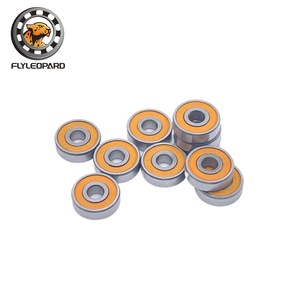 Roulement à billes à gorge profonde en acier Flyleopard 6900 2RS avec capuchon orange 10x22x6mm pour boîtier de pédalier de vélo - Product Image 3