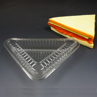 Fournitures de noël jetable en plastique rond en plastique clair gâteau dôme paquet en plastique gâteau d'anniversaire boîte d'emballage pour la nourriture