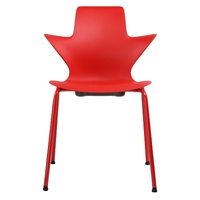Chaise de restaurant empilable moderne en plastique unique conforme à la norme ANSI/BIFMA