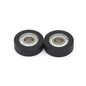 Roulettes de porte et de fenêtre en PVC noir fournies par le fabricant Roulements S685ZZ revêtus de roulements 5*16*5mm Poulies et roues de guidage - Product Image 1