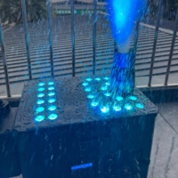 Machine à fumée à jet LED 3000w étanche IP65 2026 utilisant une liquide à base d'eau pour les festivals de musique, les spectacles de DJ sur scène