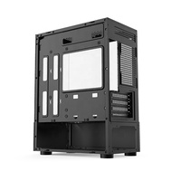 Boîtier d'ordinateur de jeu personnalisé pour PC avec lumière RVB SPCC 0.4MM intérieur peinture noire Gaming Gabinete Gamer Micro Atx