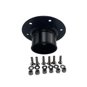 Tappo Serbatoio Carburante 80MM in Acciaio Inox/Alluminio Lavorato CNC, Nero/Argento, Servizi di Lavorazione Personalizzata - Product Image 1