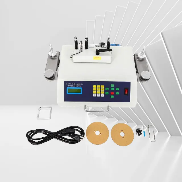 SMT SMD Component Counter 110V 25W SMT/SMD Peças Component Counting Machine Display LCD Para Qualquer Tamanho Roda de Cinto