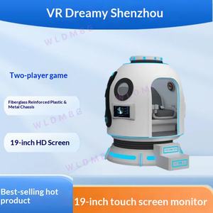 Simulador de Helicóptero VR Autónomo con Cabina de Vuelo, Simulador de Vuelo con Movimiento para el Hogar, Escuela, Guardería, Opción de Juego al Aire Libre - Product Image 5