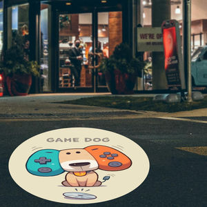 Lámpara de Proyección de Logotipo Personalizada TMUT de Alta Definición de 300W con IP67 Ra85 8500K para Tiendas y Restaurantes, Luz Gobo LED para Publicidad - Product Image 1