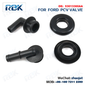 Válvula PCV Rek 53013360aa para Ford, Válvula de Ventilación de Gas Unidireccional, Negra, Tamaño de Puerto de 1/2 Pulgada - Product Image 3