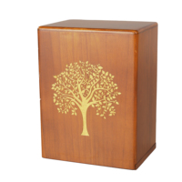 Urna Funeraria de Madera Hecha a Mano para Cenizas Humanas Adultas, Urna Conmemorativa de Madera Sólida Premium con Marco para Fotos, Venta al Por Mayor