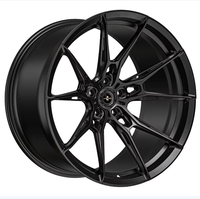 Jantes de voiture en alliage forgé finition argent 18 19 20 21 22 pouces 5x114.3 5x120 Deep Dish pour 350Z Civic Si S2000
