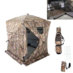 Tùy Chỉnh Bán Buôn 270 Độ Xem Thông Qua Săn Bắn Mù Cắm Trại Lều Ngụy Trang Mù Săn Bắn Ẩn Lều Ngoài Trời - Product Image 2