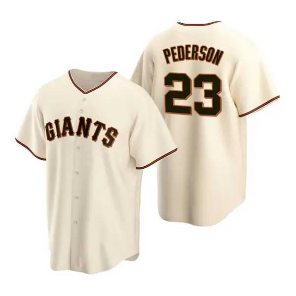 जल्दी शिपिंग मेकअप 2023 नई सिले बेसबॉल जर्सी सैन फ्रांसिस्को 23 Joc Pederson बेसबॉल जर्सी