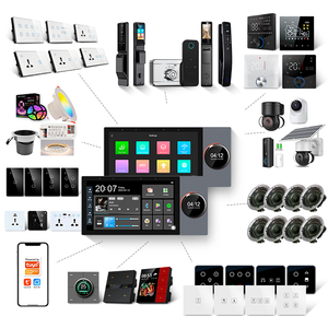 2025 nouveau panneau de centre de musique Tuya 7 pouces pour lire 2 musiques différentes dans 2 zones différentes <span class=keywords><strong>Zigbee</strong></span> Gateway peut connecter 8 haut-parleurs - Product Image 2