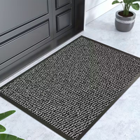 Modern Indoor Polypropylene Cut Pile Carpet Rug Washable With Pvc/tpr Backing for Home Hotel Outdoor Door Mat Roll Packing