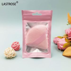 Triangle Cosmetic <b>Makeup</b> Thick Soft Finger Velvet Triangle Powder Puff Private Label Logo Packaging - Product Image 3
