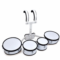 Instrument à percussion tambour de marche Triple quatre tambour caisse claire