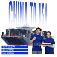 Transitaire maritime Agent de transport Chine vers États-Unis Canada Europe Émirats arabes unis Arabie Saoudite Fret maritime Livraison porte à porte EXW FOB DDP DDU