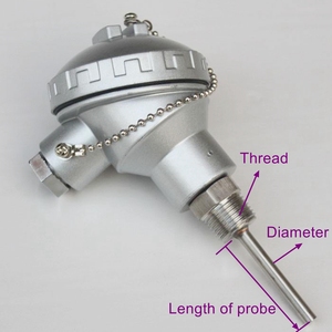 SUS304/RTD <span class=keywords><strong>PT100</strong></span> مجس استشعار درجة الحرارة - Product Image 2