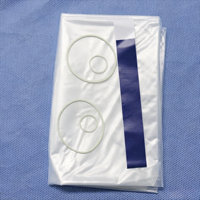 Housse de protection stérile jetable transparente pour sonde d'échographie, membrane d'isolation pour transducteur d'échographie B