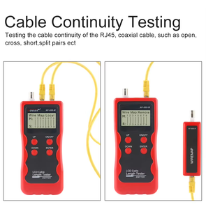 NOYAFA NF-868 multiuso digitale Tracker <span class=keywords><strong>di</strong></span> filo <span class=keywords><strong>misura</strong></span> la lunghezza del Test <span class=keywords><strong>di</strong></span> ricerca del cavo <span class=keywords><strong>di</strong></span> rete Tester - Product Image 5