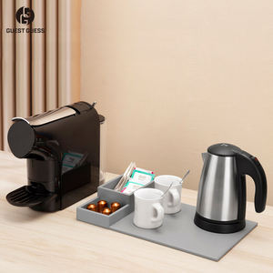 GUEST <span class=keywords><strong>GUESS</strong></span> 0.6L Hervidor de agua eléctrico <span class=keywords><strong>Carcasa</strong></span> de acero inoxidable 304 de grado alimenticio Base inalámbrica de 360 grados para hoteles y hogares - Product Image 6