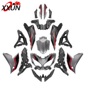 Kit de carénage de moto XXUN pour <span class=keywords><strong>Kawasaki</strong></span> Versys650 <span class=keywords><strong>Versys</strong></span> <span class=keywords><strong>650</strong></span> <span class=keywords><strong>2022</strong></span> 2023 2024 2025 pièces de rechange ensemble de moulage de carrosserie par injection ABS - Product Image 1