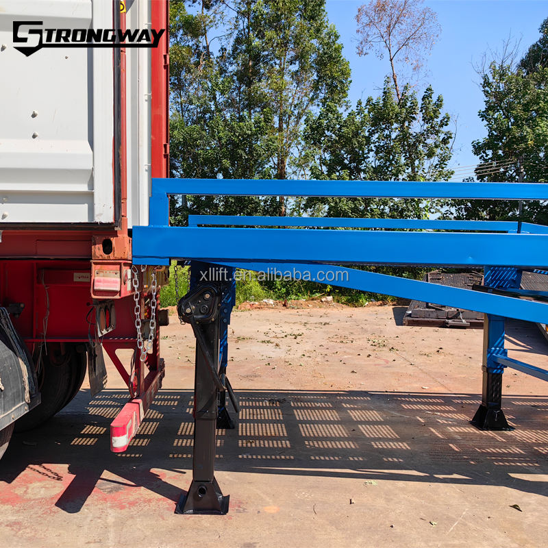 Container Loading Ramp Mobile10ton 12ton Dock Yard Ramp Mobile ...