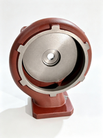 Composants moulés sur mesure en fonte pour corps de vanne de pompe, usinés CNC, pour équipements industriels de fluides