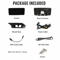 Pour Mercedes-Benz Classe E W212 2012-2014 12.3 NTG4.5/NTG4.7 Android Auto & CarPlay Garantie 1 an GPS Émetteur FM Lecteur CD