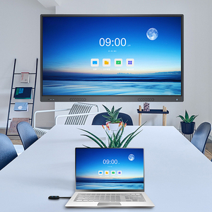 Tableau blanc interactif intelligent à <span class=keywords><strong>écran</strong></span> tactile infrarouge, tableau blanc numérique électronique, OEM/ODM 4K UHD 55-65 pouces - Product Image 2