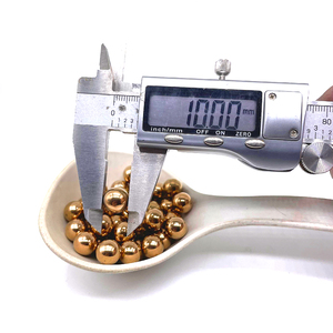 Высококачественный круглый латунный сферный шар 3 мм 4 мм 5 мм 6 мм 7 мм 8 мм 9 мм 10 мм 12 мм Твердый латунный шар - Product Image 1