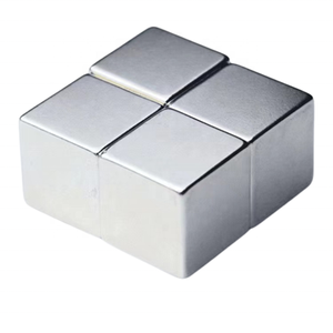 Aimant permanent en néodyme N52, bloc cube de 5 mm, surface revêtue, usage industriel, terres rares - Product Image 2