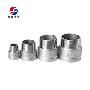 Редуктор из нержавеющей стали 304, гладкий, с резьбой NPT, низкого давления, коррозионностойкий, с шестигранной головкой, внутренняя/наружная резьба, прямой - Product Image 5