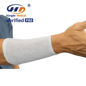 Hd NB-85 gaze de malha elástica para atadura de dedo macio branco confortável, equipamento para atadura de corpo e feridas